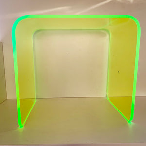Pre-Order The “Side Piece” Side Table in Neon Green