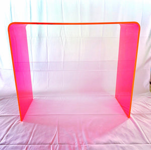 The “Tall Order” Console Table in Neon Pink
