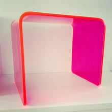 Load image into Gallery viewer, The “Side Piece” Side Table in Neon Pink